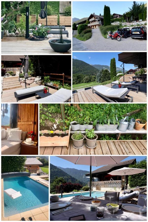 L'Ours Blanc Lodge Le Biot Exterior foto
