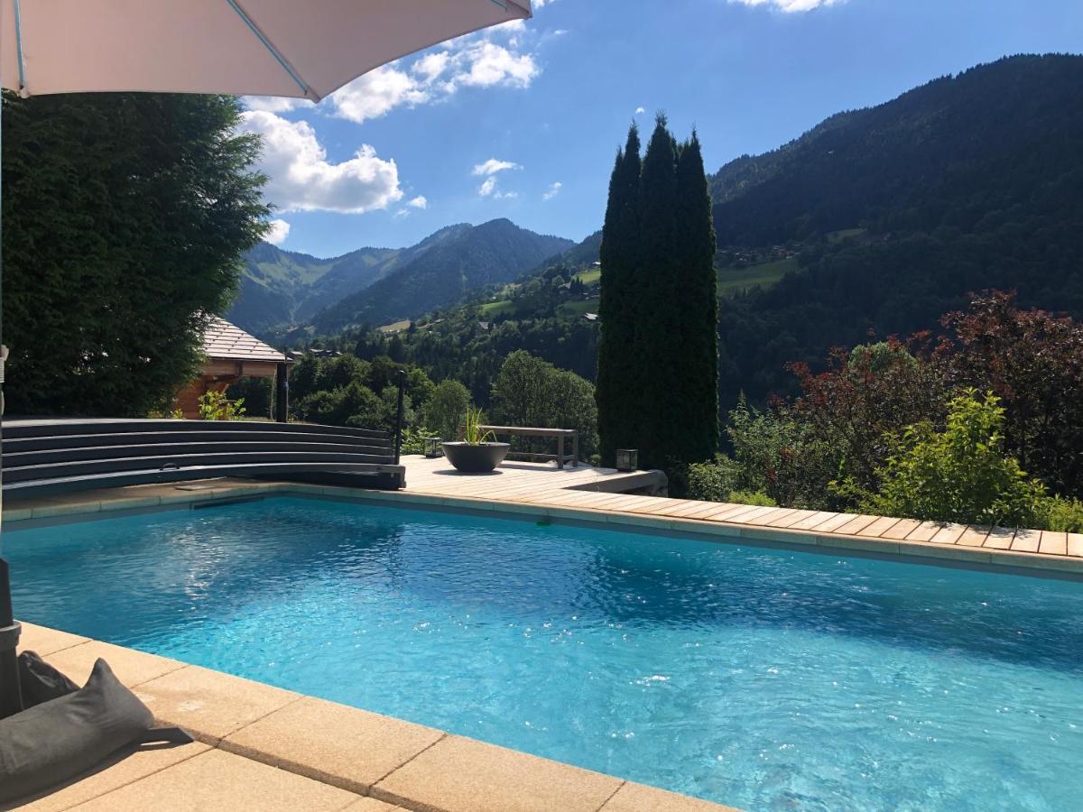 L'Ours Blanc Lodge Le Biot Exterior foto